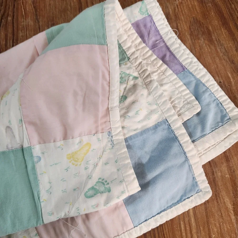 Vintage Pastel Quilt 43